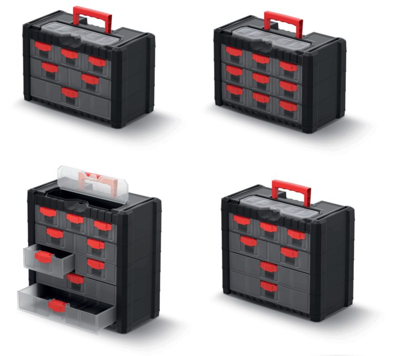 Parts Storage Organiser Cabinet with Drawers