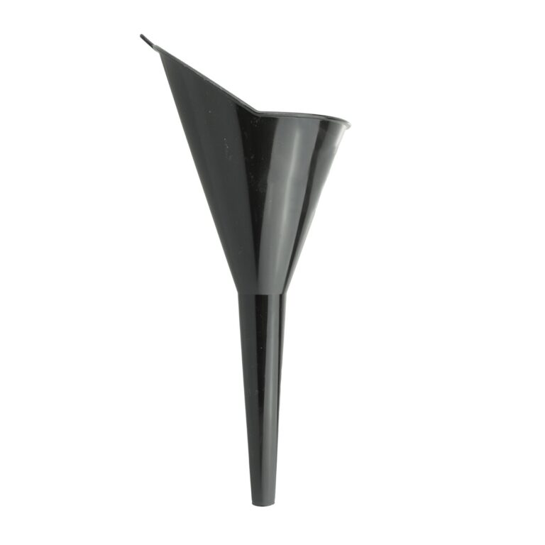 Long Angled Fuel Funnel with Mesh Filter Pack of 25