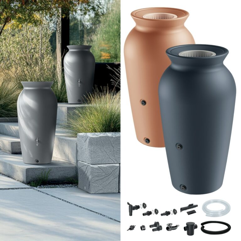Decorative Water Butt with Connection Kit