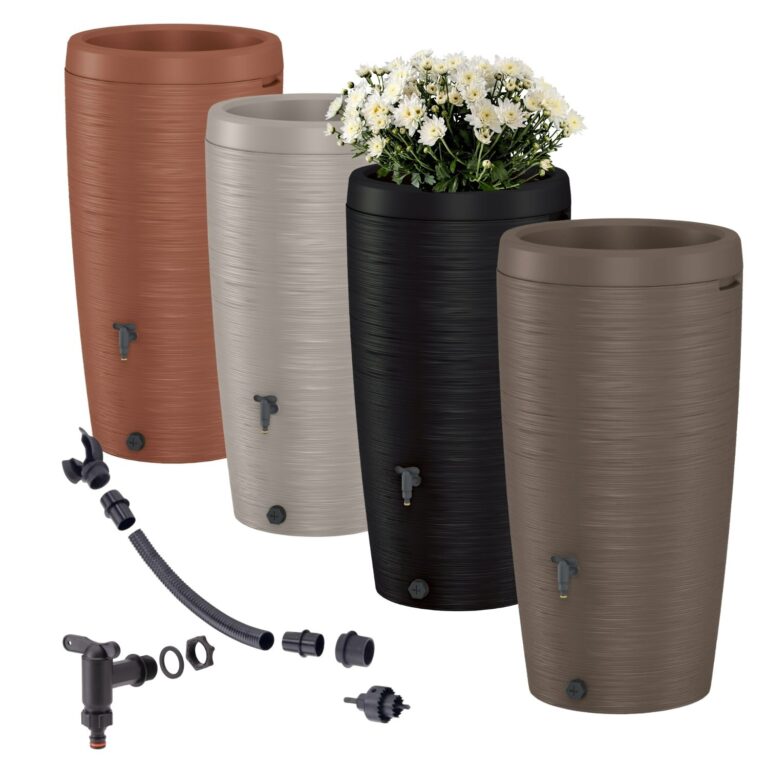 Planter Water Butt 240L with Connection Kit
