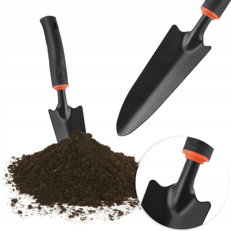 Steel Hand Trowel 6cm Narrow with Ergonomic Grip