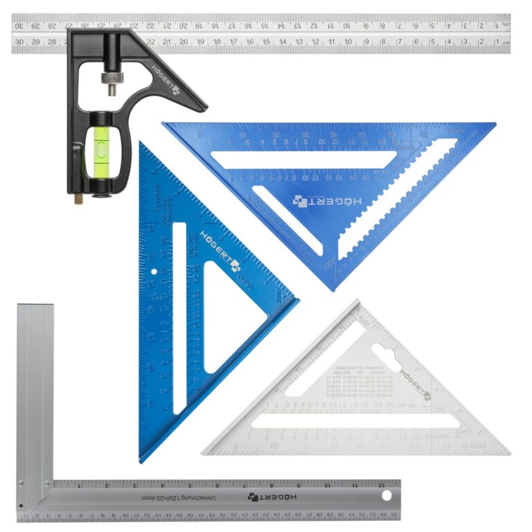 Aluminium Carpenter Square & Mitre Protractor