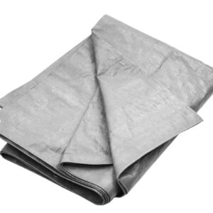 Tarpaulin Sheet Waterproof Grey 80gsm