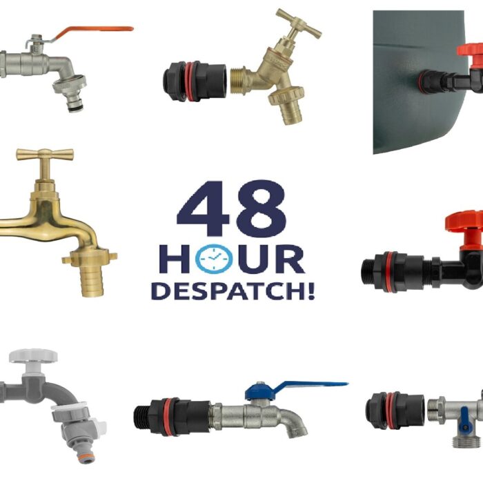 Water Butt Tap Kit with BSP Adapter and Washers
