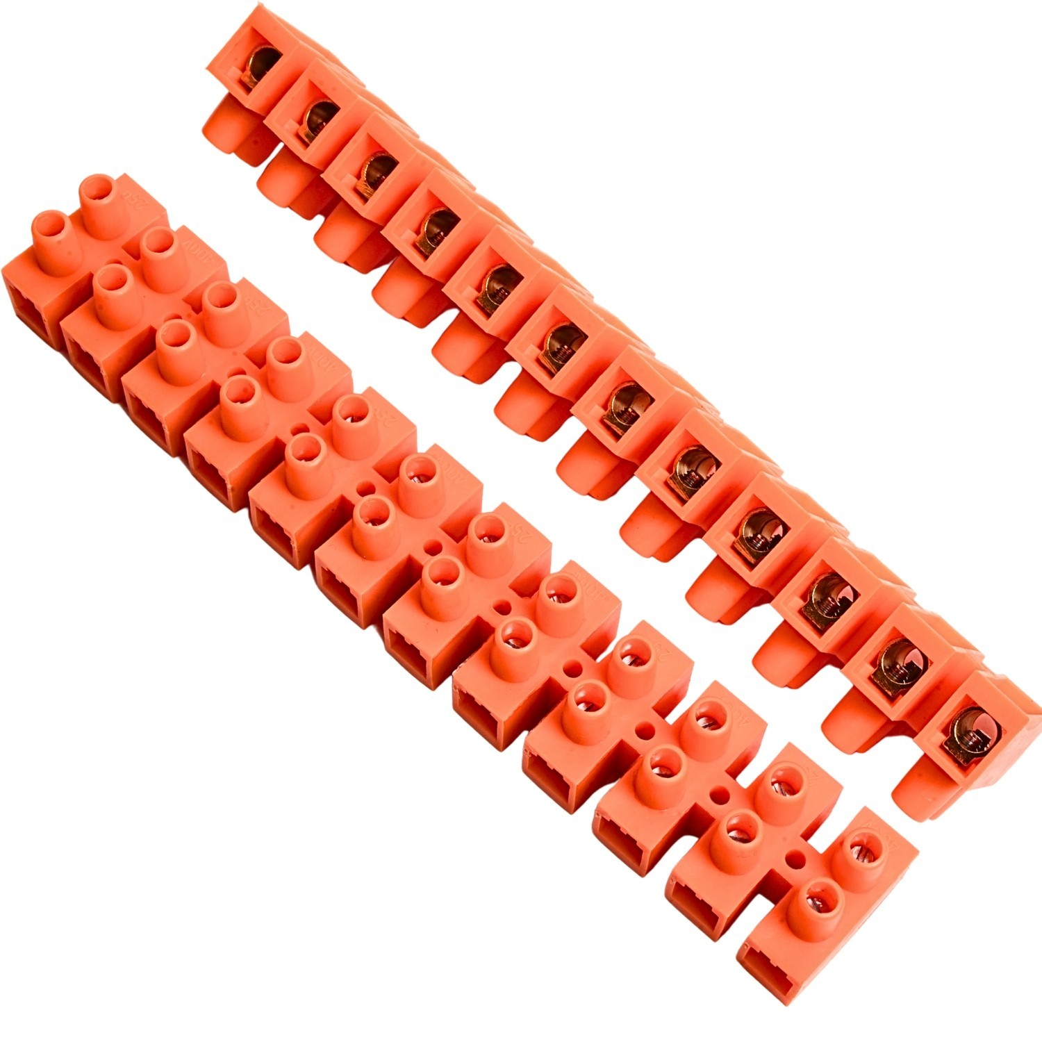 Terminal Block Connector Strip 12-Way Screw Type