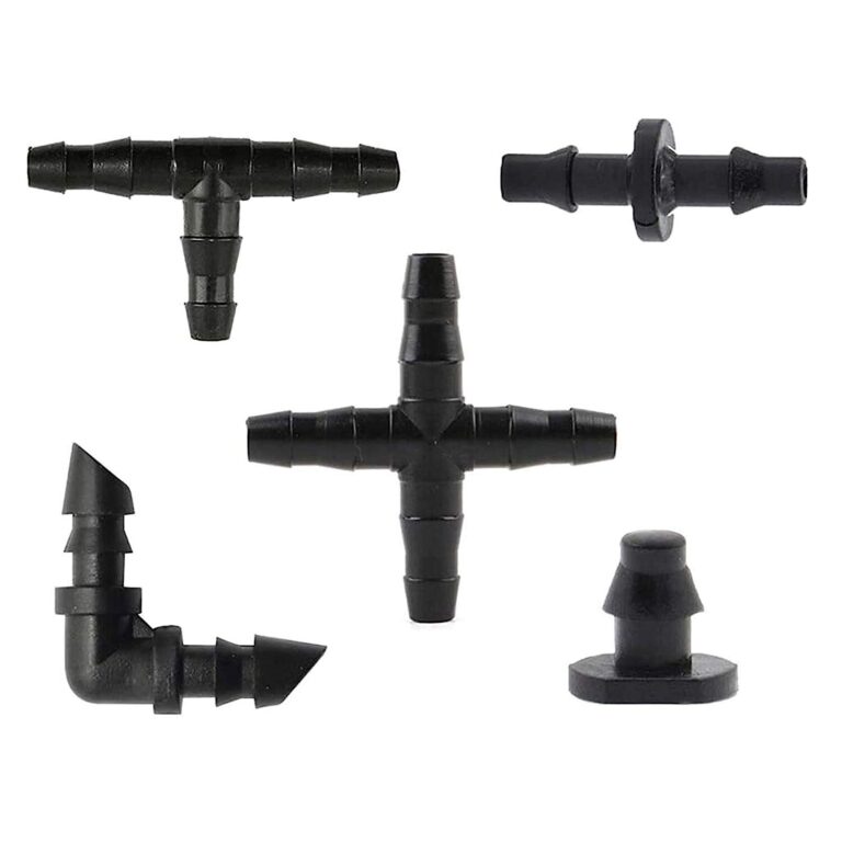 4mm Barbed Irrigation Pipe Connectors