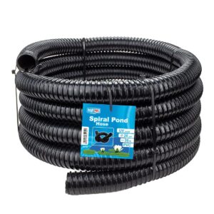 Corrugated Pond Hose Flexible Black PVC