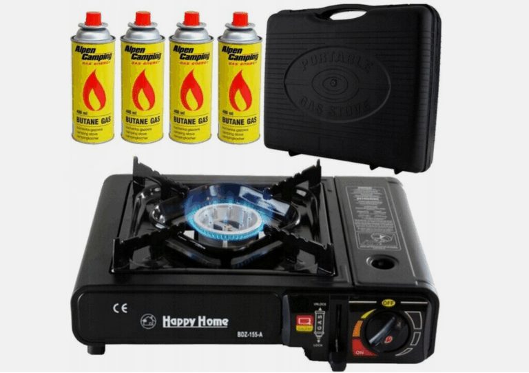 Butane Camping Stove 2.2kW with Carry Case 1 Burner