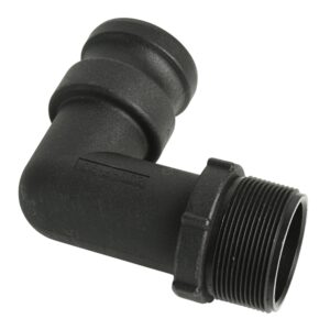 Camlock Type F 2in Elbow Coupling Male Cam x BSP