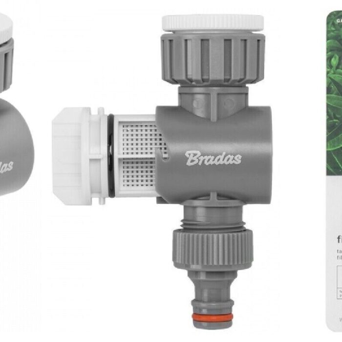 Garden Water Filter 1in to 3/4in BSP Cleanable