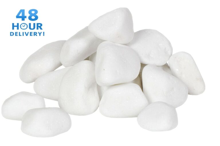 White Marble Pebbles 20-70mm