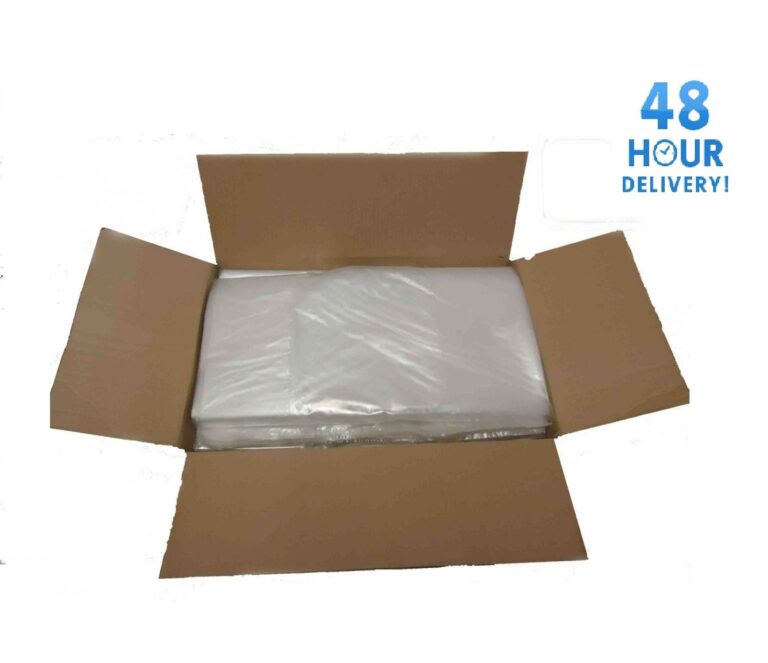 Refuse Sack Clear 90L 200 Gauge