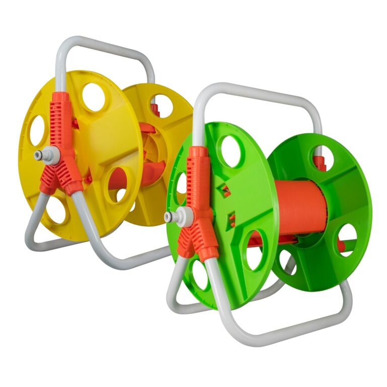 Garden Hose Reel Cart 20m with Crank Handle