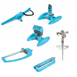 Lawn Sprinkler Set with Spike Base (6 Models)