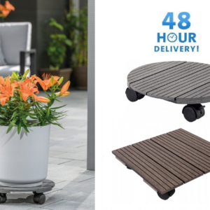 Plant Pot Caddy on Wheels WPC