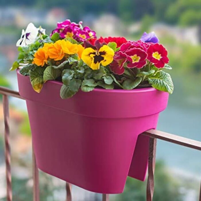 Rectangular Railing Planter Box Matt