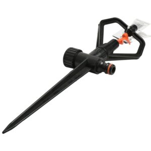 Rotary Lawn Sprinkler Spike with Click-Lock Connect
