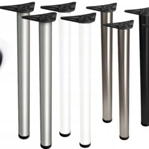 Adjustable Table Leg Round Steel Worktop Support