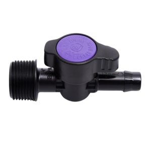 Irrigation Valve 13mm Barb x 3/4in BSP Male