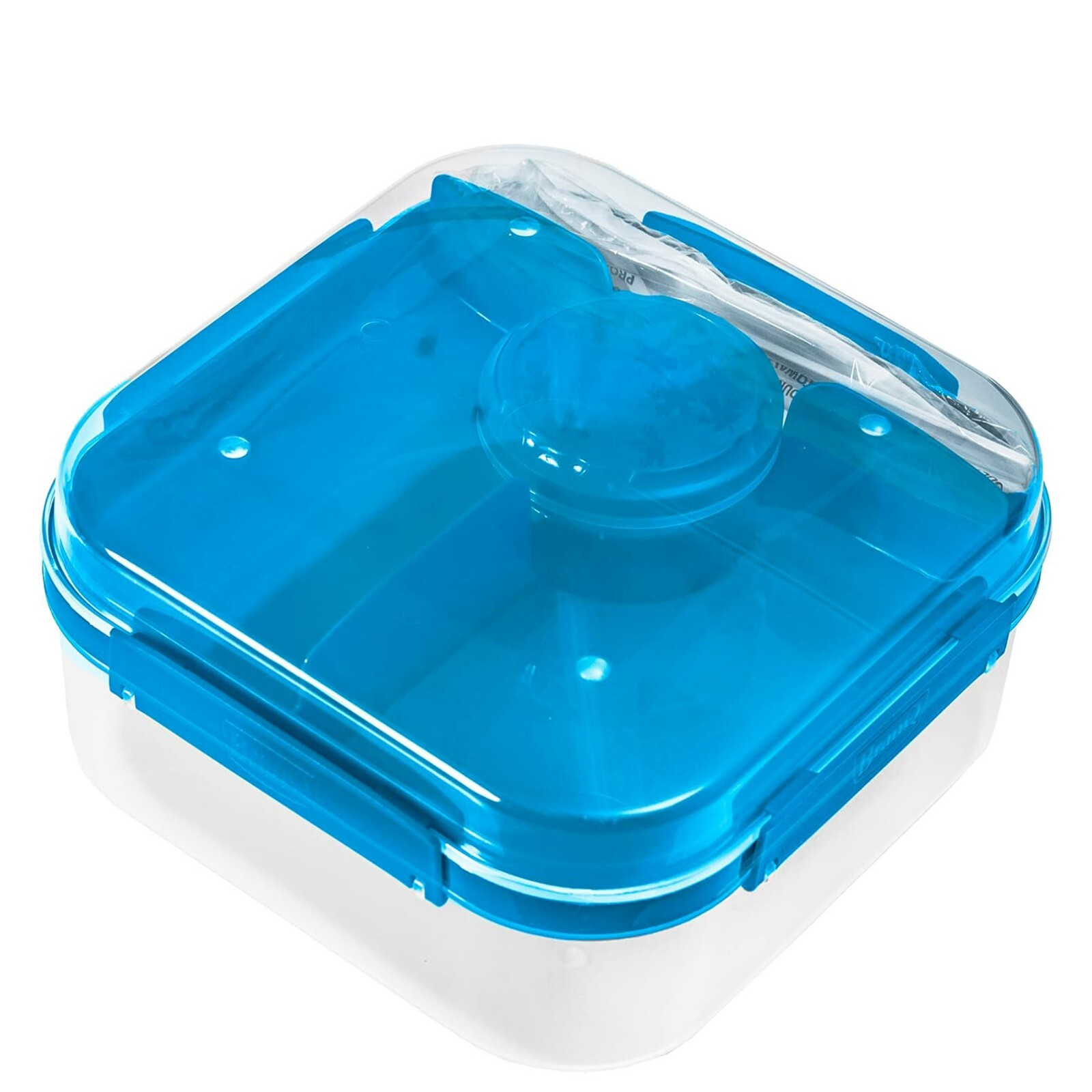 Layered Lunch Box 1.6L with Sauce Pot - Image 9