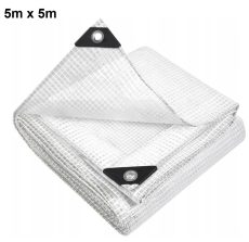 TRANSPARENT CLEAR Tarpaulin EXTRA Heavy Duty 350GSM Sheet Waterproof  Cover Tarp - 29