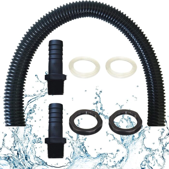 Water Butt Linking Kit with Corrugated Hose