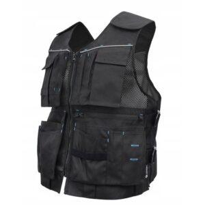 Tool Vest 15-Pocket Workwear One Size Black