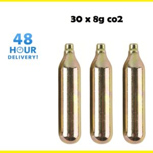 CO2 Soda Chargers 8g Non-Threaded (Pack of 10)