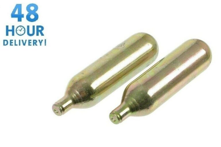 CO2 Cartridge 12g Non-Threaded for Air Pistols