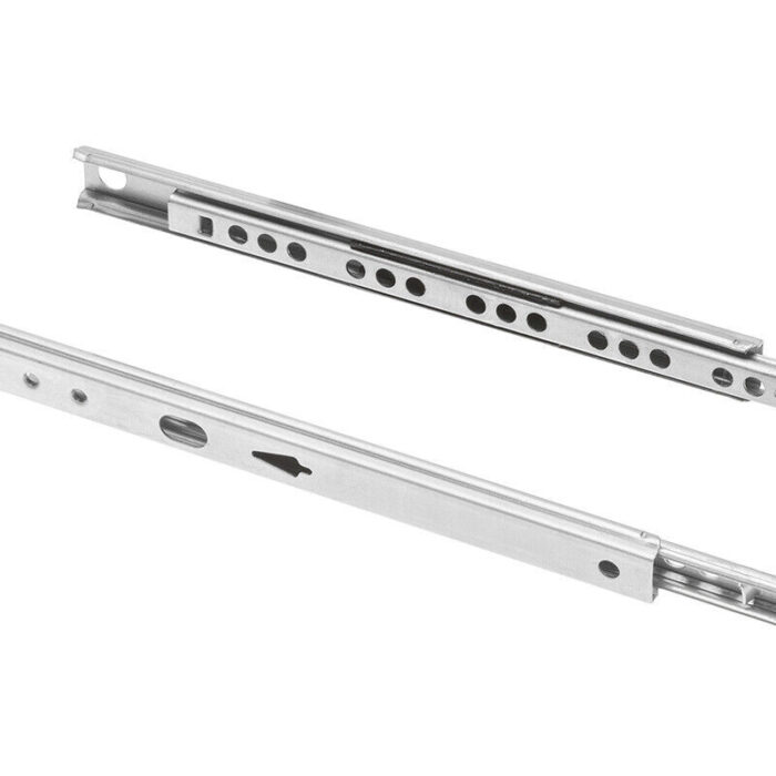 Ball Bearing Drawer Runners 17mm Partial Extension Pair