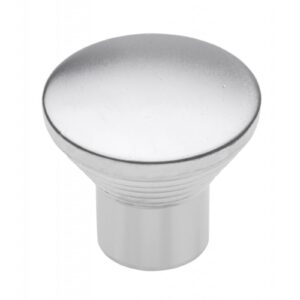 Cabinet Knob 23.5mm Zinc-Aluminium Alloy Silver