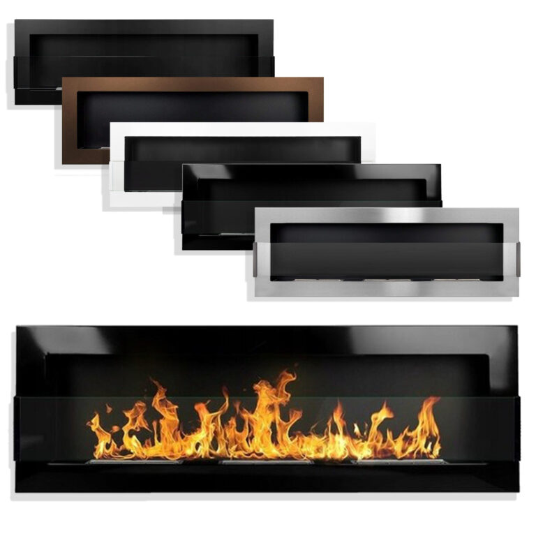Bioethanol Wall Fireplace 1200 x 400mm