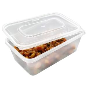 Microwave-Safe Food Containers with Lids