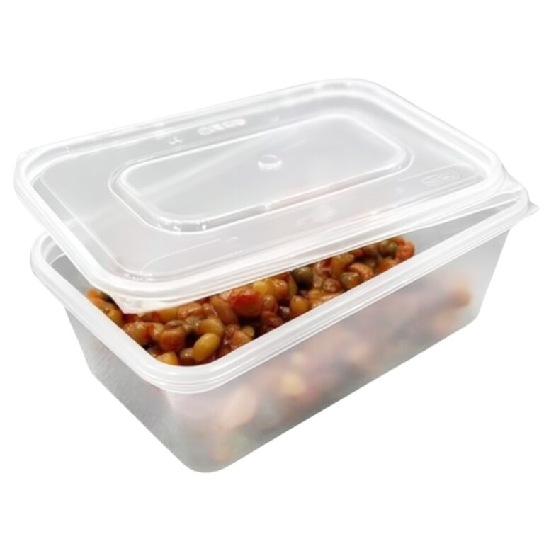 Microwave-Safe Food Containers with Lids Stackable
