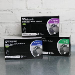 Nitrile Gloves Black Powder-Free Disposable