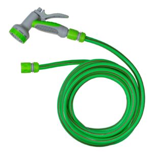 Dog Shower Kit Cold Water Hose & Spray Gun 5m