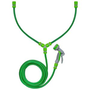 Dog Shower Kit Hot & Cold Tap Hose with Spray Gun