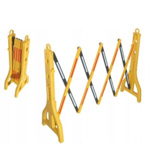 Expanding Safety Barrier 2.5m PE with Reflective Strips