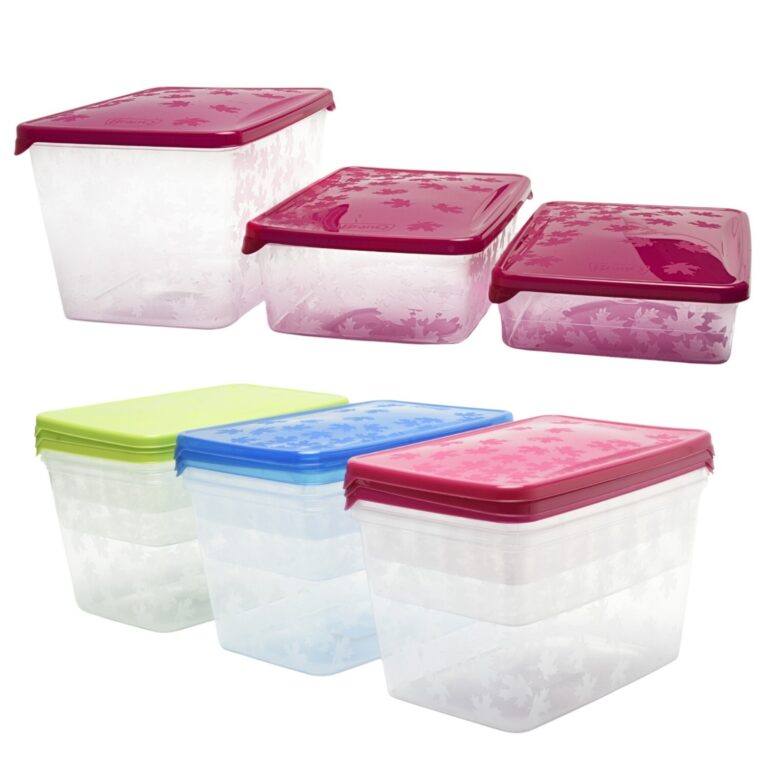 Food Storage Boxes BPA-Free Set of 3
