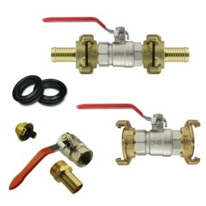 Brass Full Flow Ball Valve with Geka Fittings