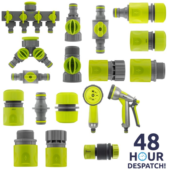 Garden Hose Fittings, Connectors & Splitters
