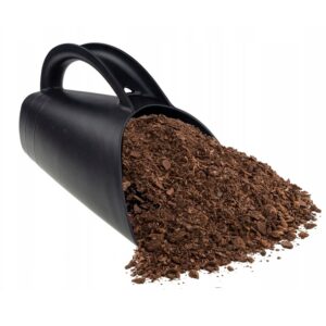 Soil Scoop with Handle Plastic Anthracite