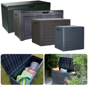 Garden Storage Box Weather-Resistant Lockable