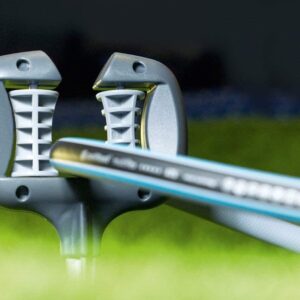 Garden Hose Ground Guide Spike with Rollers