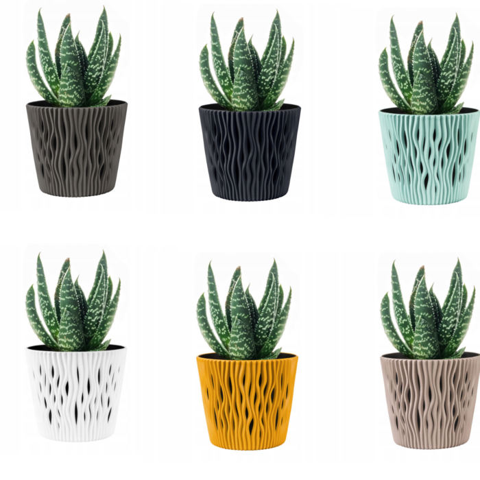 Round Planter with Insert