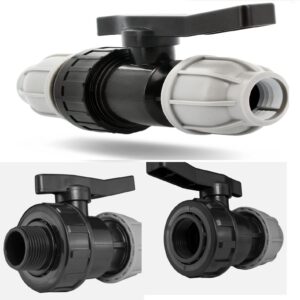MDPE Compression Ball Valve for Water Pipe