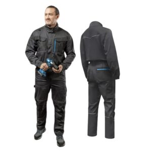 Work Coverall Suit Grey