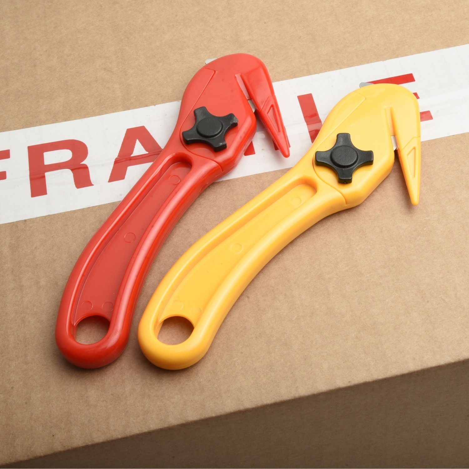 Safety Knife Carton Cutter Finger-Safe Stainless Steel - Image 5