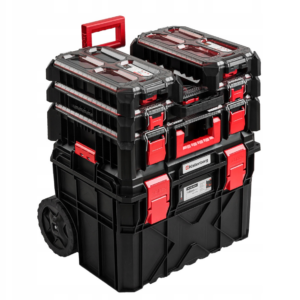 Modular Tool Storage Box Set with Wheels 5pc