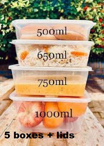 Microwave-Safe Food Containers with Lids Stackable - Image 14